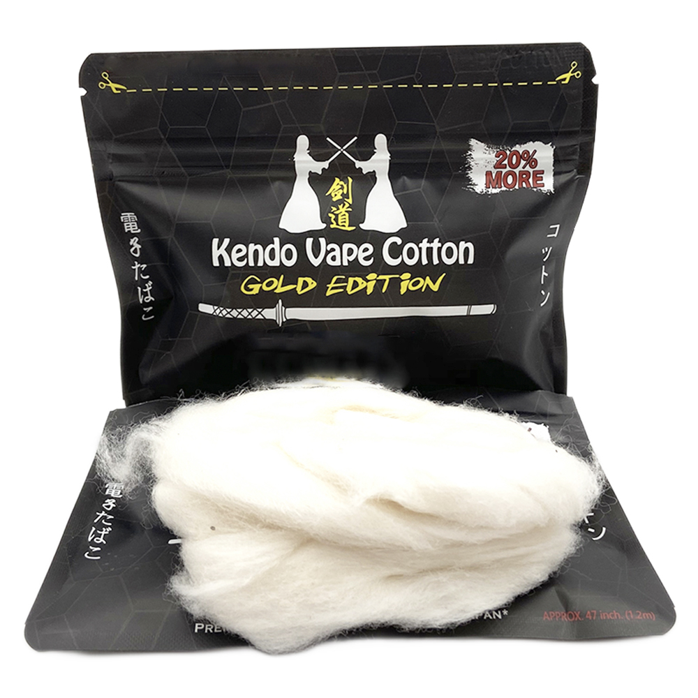 جديد Kendo Cotton الإصدار الذه - مراجعة Vaping Goods وسعره